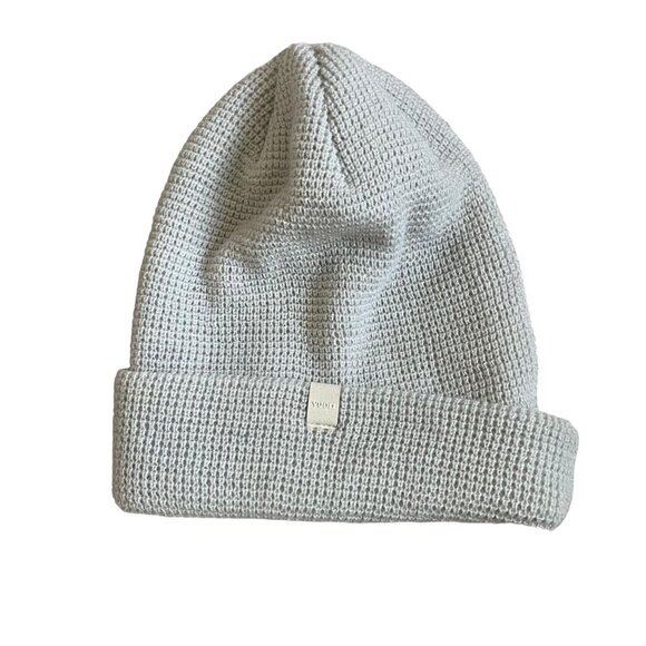 Vuori Accessories - Vuori Alpine Waffle Beanie Hat Unisex One-Size Cream Outdoor Walking Jogging